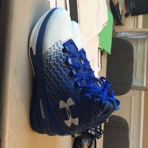 Under Armour Clutchfit Drive 3 BB Shoes Blue/White